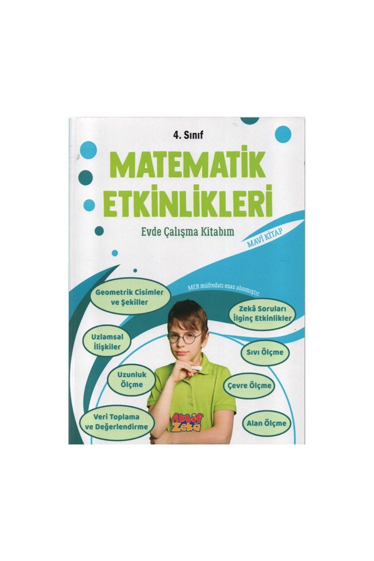 Matematik Etkinlikleri 4.Sınıf Evde Çalışma Kitabı kitap kapağı