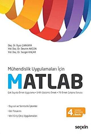 Matlab - İlyas Çankaya kitap kapağı