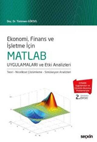 MATLAB Uygulamaları ve Etki Analizleri - Türkmen Göksel kitap kapağı