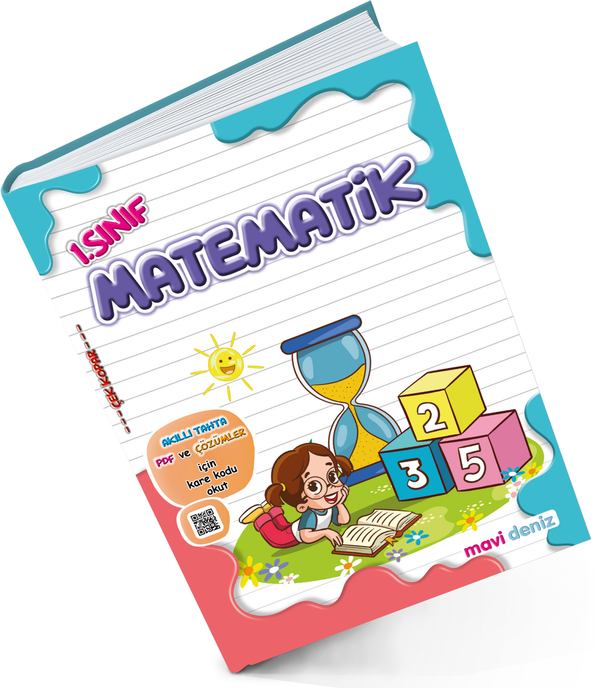 Mavi Deniz 2026 1. Sınıf 2. Dönem Matematik Güncel Müfredat kitap kapağı