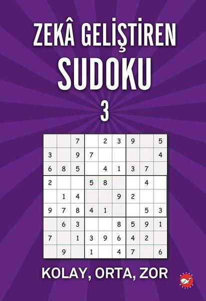 Zeka Geliştiren Sudoku-3 | Beyaz Balina Yayınları (İnce Kapak) - Resim 1