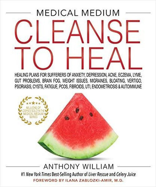 Medical Medium Cleanse to Heal - Anthony William kitap kapağı