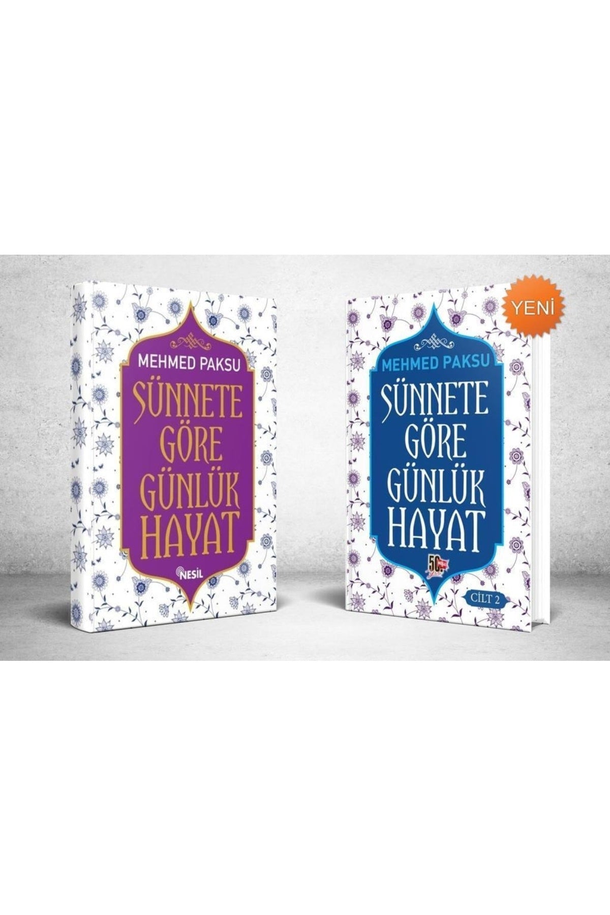 Mehmet Paksu Sünnete Göre Günlük Hayat 1-2 (Ciltli) kitap kapağı