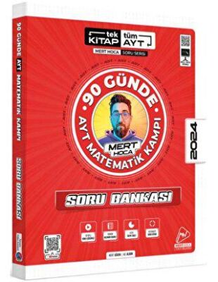 Mert Hoca Yayınları AYT 90 Günde Matematik Soru Bankası Mert Hoca - Mert Güven kitap kapağı