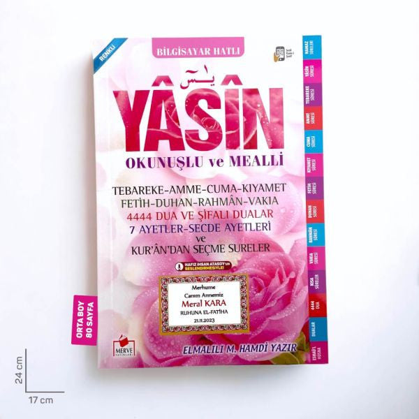 Merve Orta Boy 3 lü Yasin Yeşil 057 kitap kapağı
