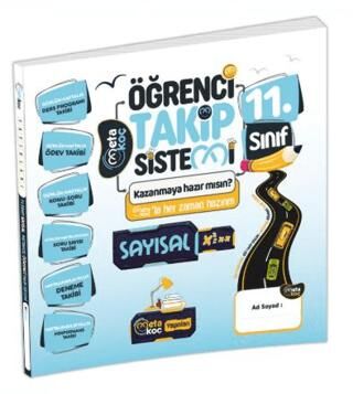 2025 11.Sınıf Sayısal MetaKoç Öğrenci Takip Sistemi (40 Haftalık, Detaylı, Konu Soru Video Takip) - Kolektif kitap kapağı