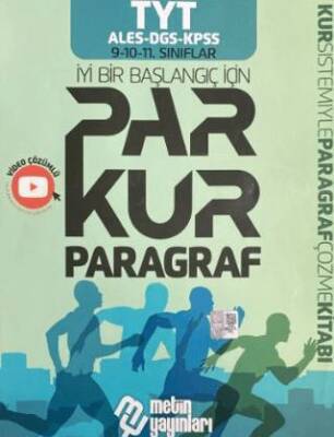 TYT ALES DGS KPSS ALES Parkur Paragraf Çözme Kitabı - Komisyon kitap kapağı