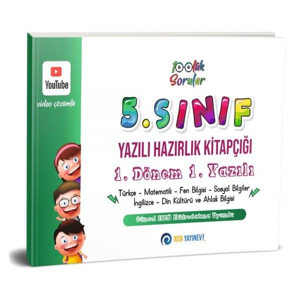 5. Sınıf Yazılı Hazırlık Kitapçığı 1. Dönem 1. Yazılı | NSN Yayınevi (İnce Kapak) - Resim 1