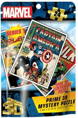 Marvel Series 1 Prime 3D Mystery Puzzle - 24 Parça | Beta Oyuncak - Resim 1