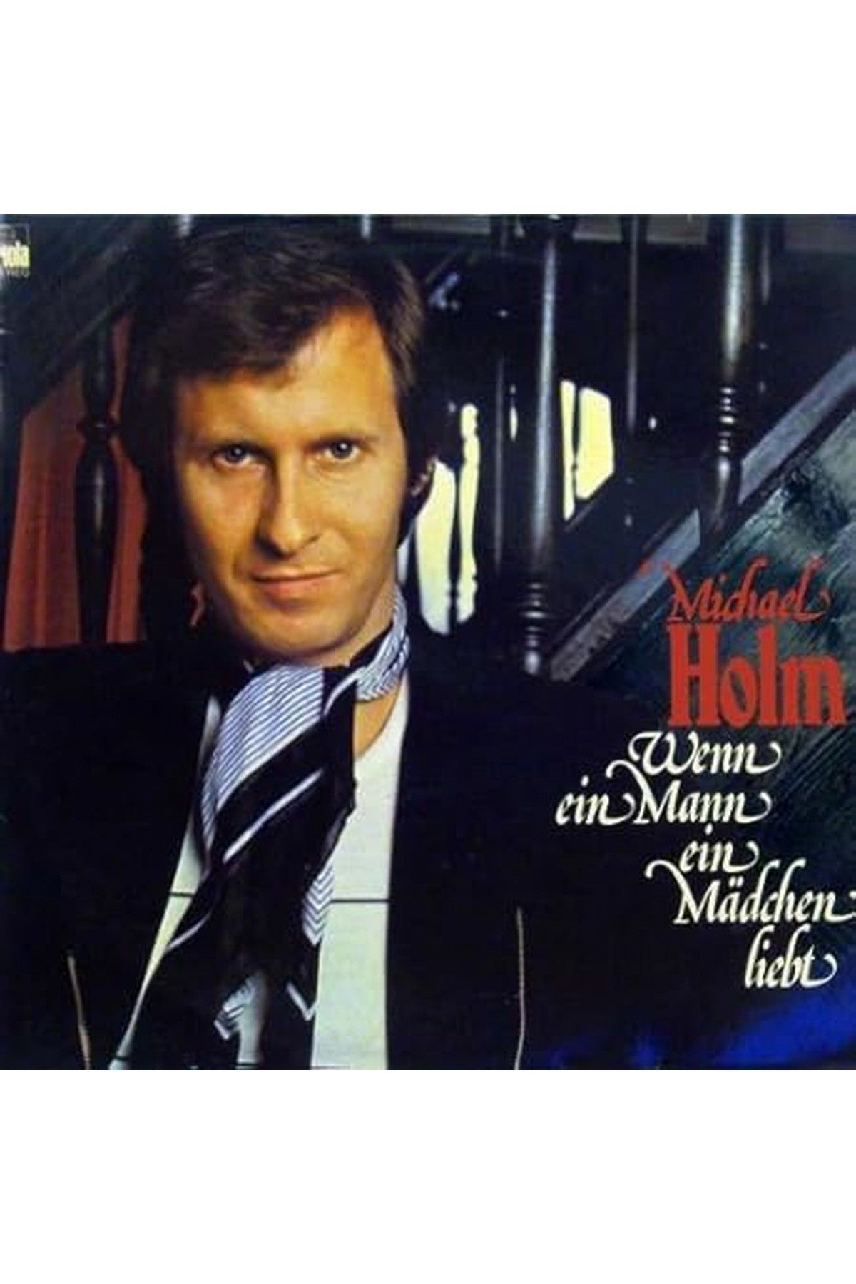 Michael Holm Wenn Ein Mann Ein Mädchen Liebt - Plak Lp, 1975 kitap kapağı