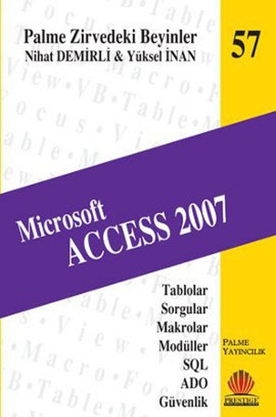 Microsoft Access 2007 - Yüksel İnan kitap kapağı