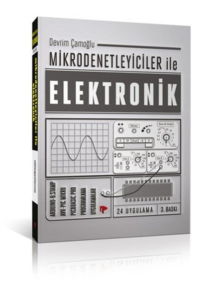 Mikrodenetleyiciler ile Elektronik - Devrim Çamoğlu kitap kapağı