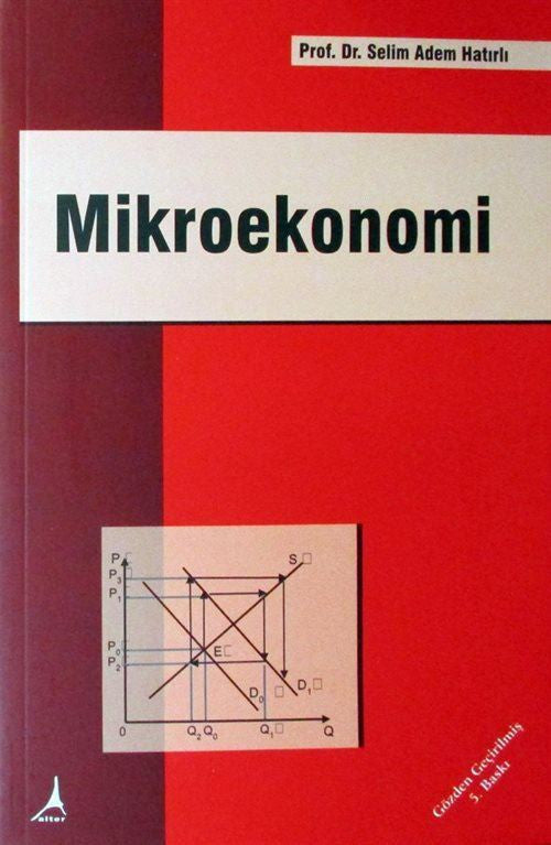 Mikroekonomi - Selim Adem Hatırlı kitap kapağı