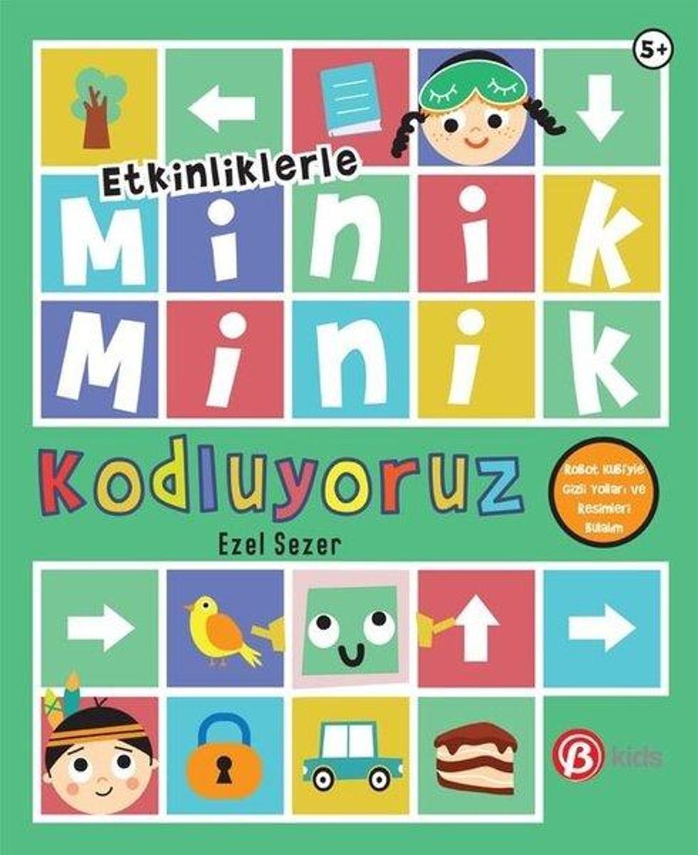 Minik Minik Kodluyoruz - Robot Kubi'yle Gizli Yolları ve Resimleri Bulun - Etkinliklerle | Beta Kids