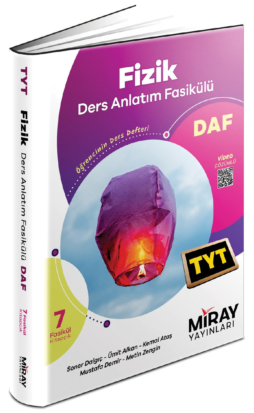 Miray 2024 Tyt Fizik Ders Anlatım Fasikülleri - Kolektif kitap kapağı