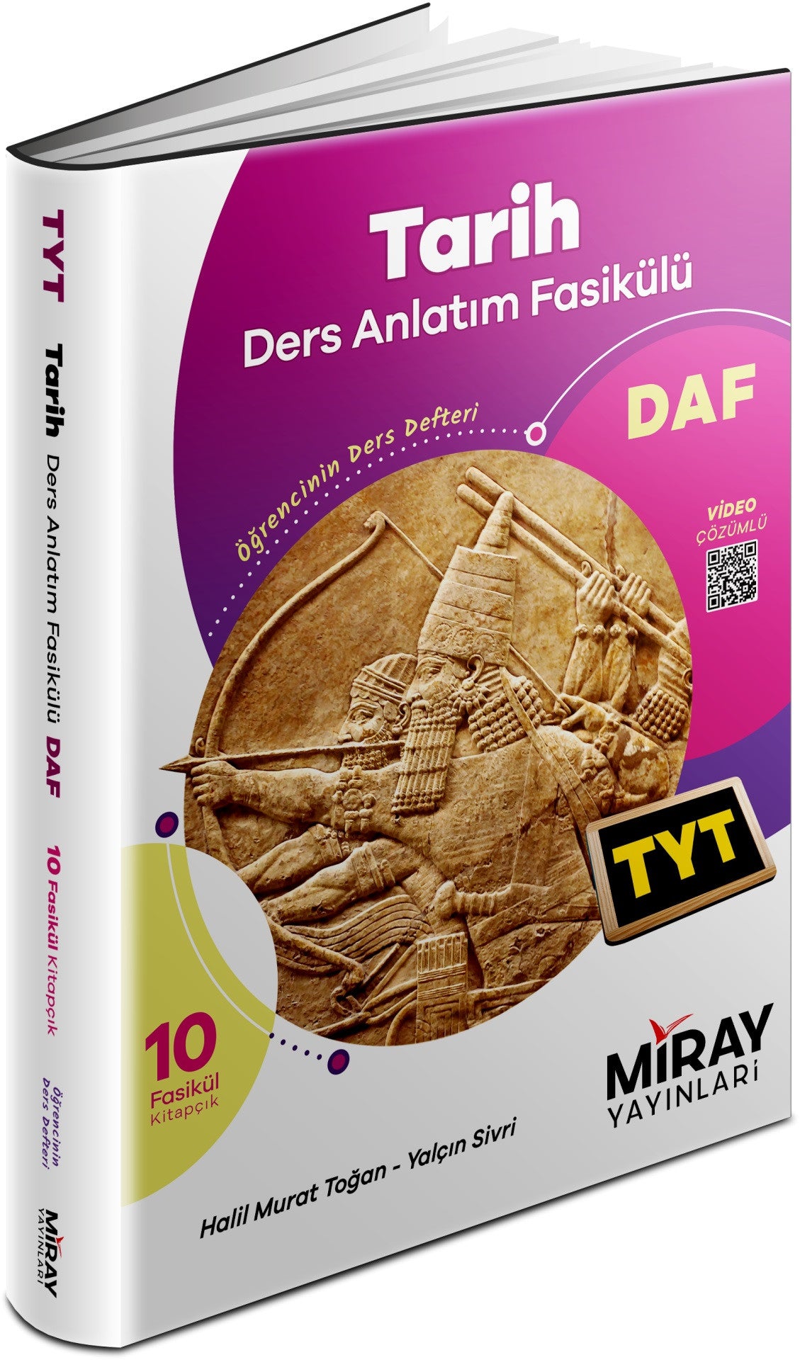 Miray 2024 Tyt Tarih Ders Anlatım Fasikülleri - Kolektif kitap kapağı