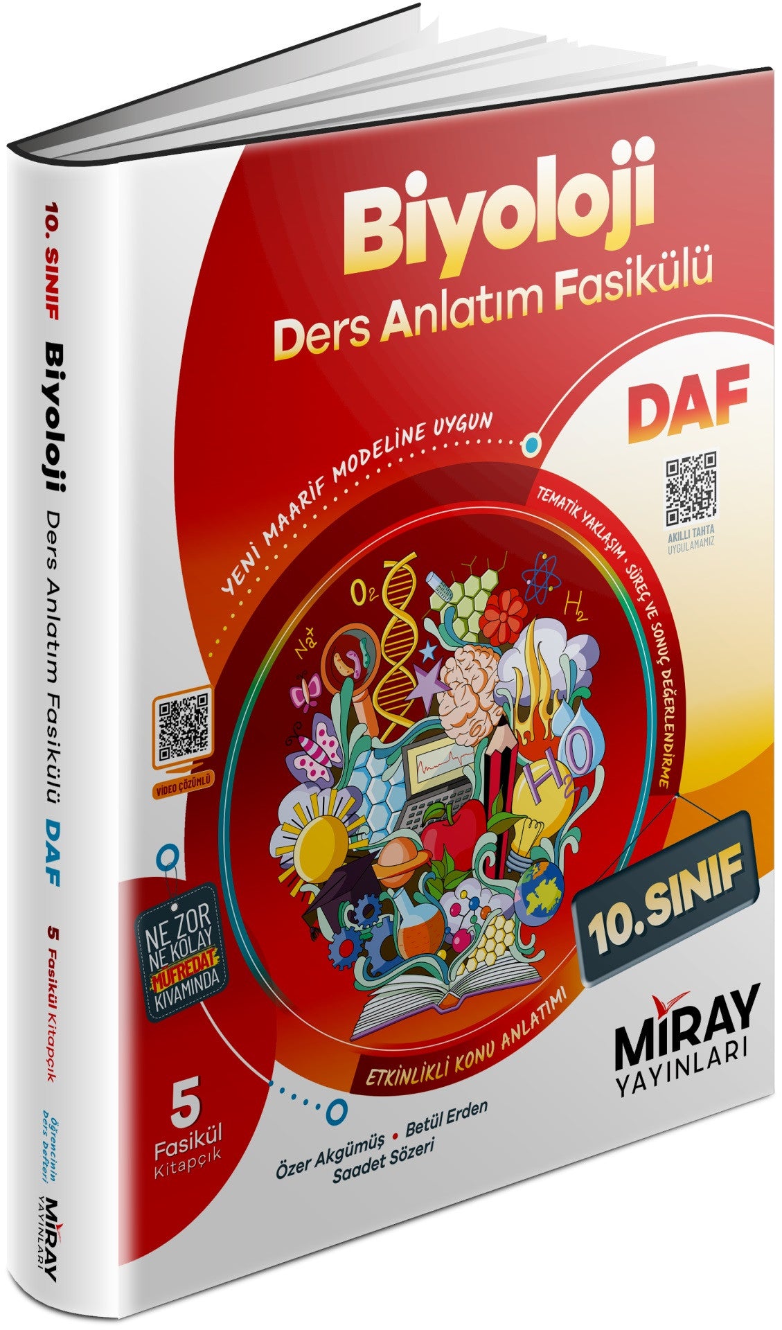 Miray 2026 10. Sınıf Biyoloji Ders Anlatım Fasikülleri - Kolektif kitap kapağı
