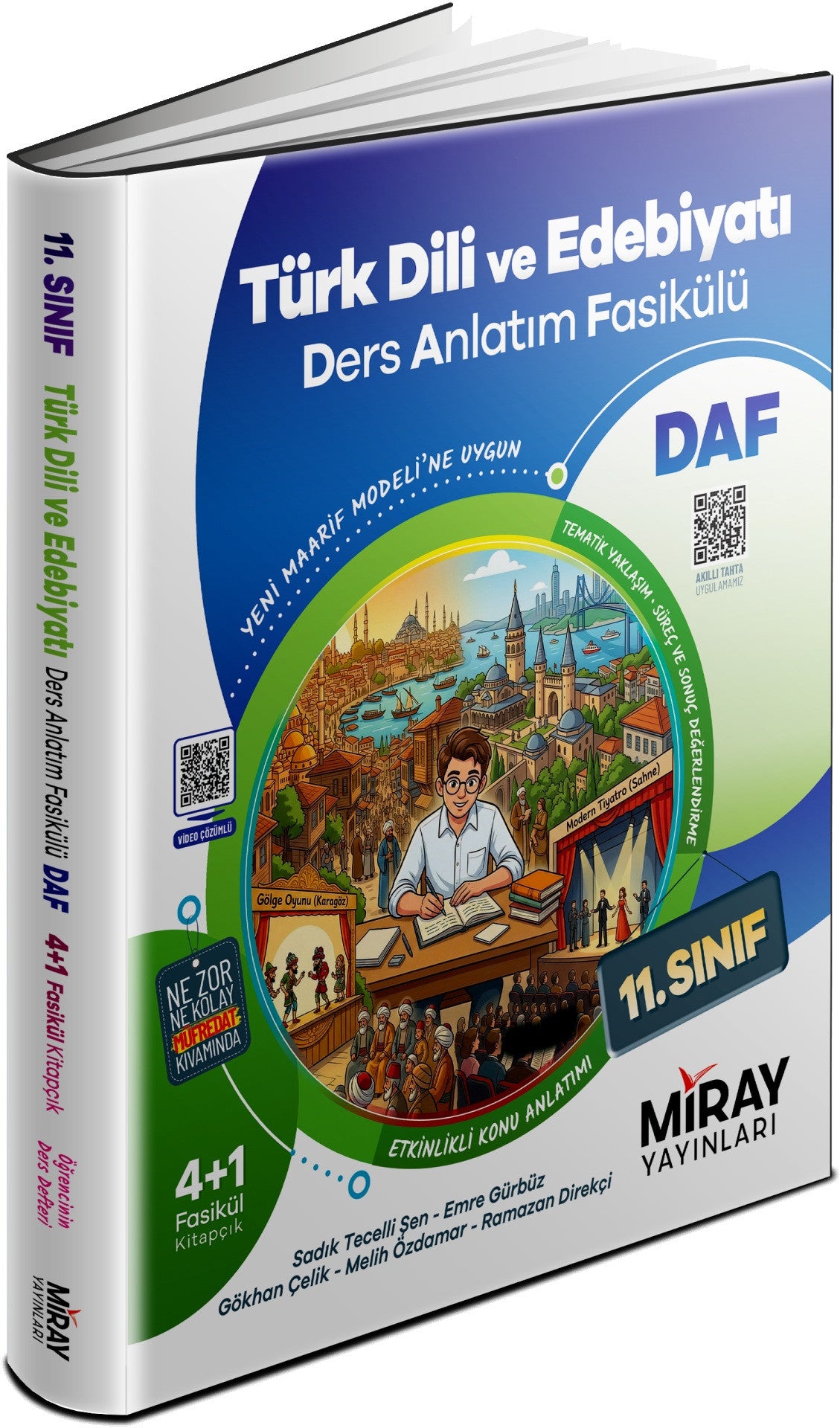 Miray 2027 11. Sınıf Türk Dili Ve Edebiyatı Ders Anlatım Fasikülleri Maarif Model kitap kapağı