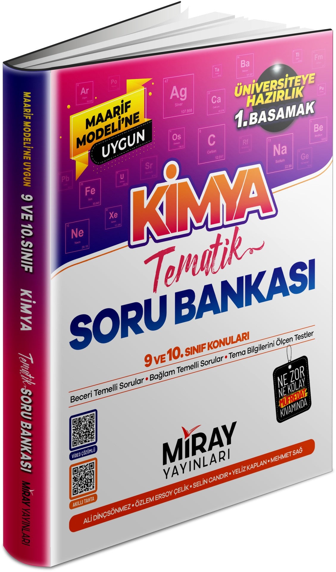 Miray 2027 Tyt Maarif Kimya Soru Bankası kitap kapağı