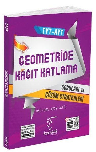 TYT AYT Geometride Kağıt Katlama Soruları ve Çözüm Stratejileri | Karekök Eğitim Yayın (İnce Kapak) - Resim 1