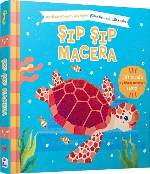 Şıp Şıp Macera - Açtıkça Uzayan Göbet Üstü Etkinlik Kitabı | İndigo Çocuk (Ciltli) - Resim 1