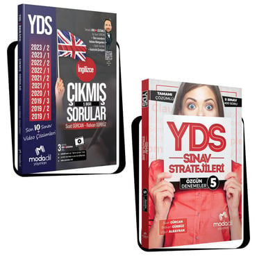 Modadil YDS Çözümlü Deneme SETİ A Modadil Yayınları kitap kapağı