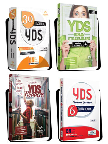 Modadil YDS Kazandıran SET B Modadil Yayınları kitap kapağı