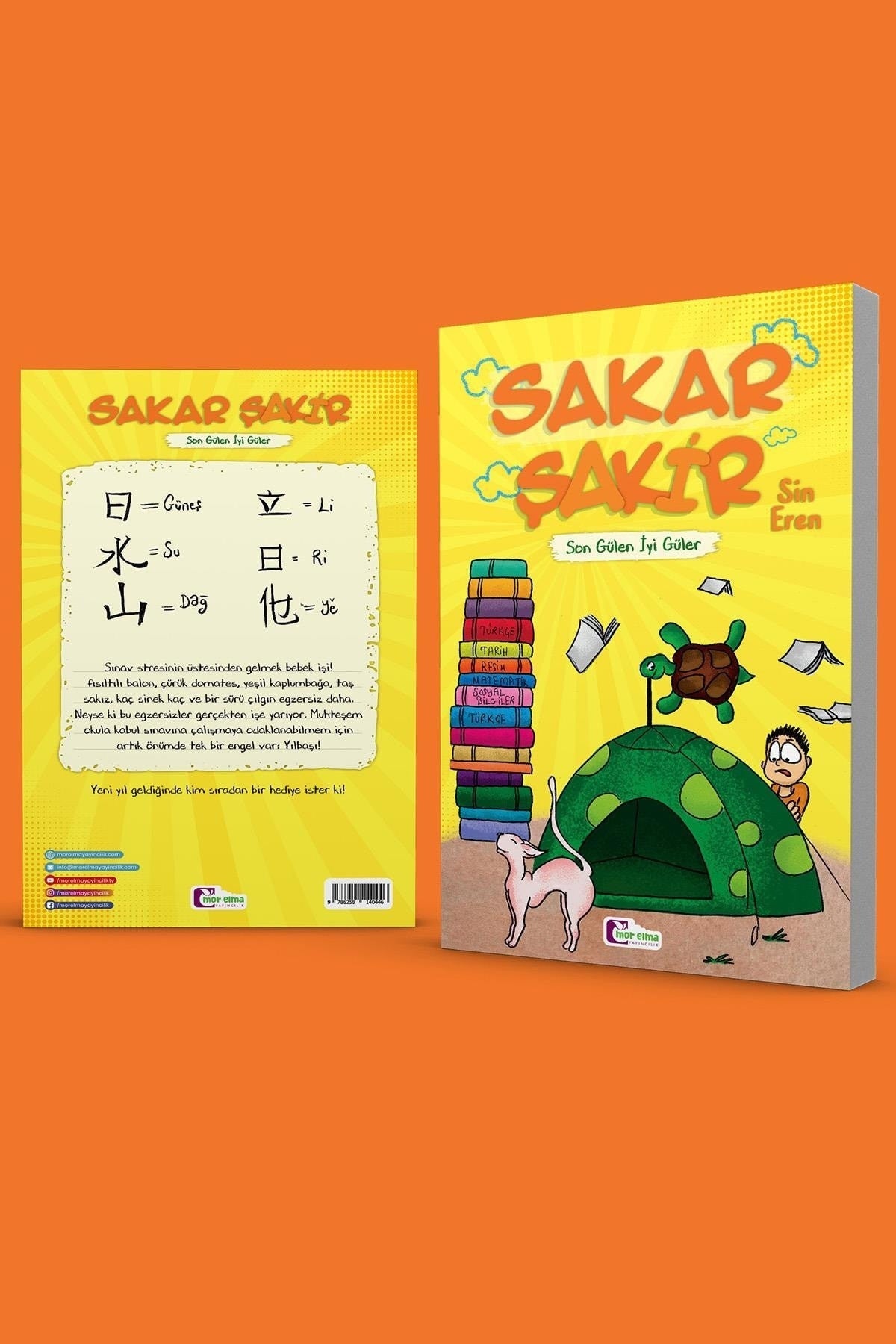 Mor Elma Yayıncılık Sakar Şakir 'Son Gülen Iyi Güler' Masal - Hikaye Kitabı kitap kapağı