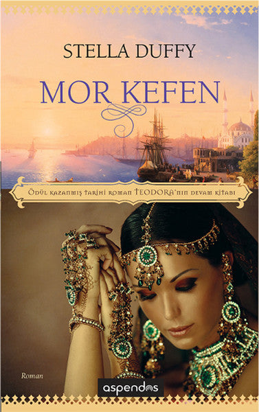 Aspendos Yayıncılık Mor Kefen - Stella Duffy kitap kapağı