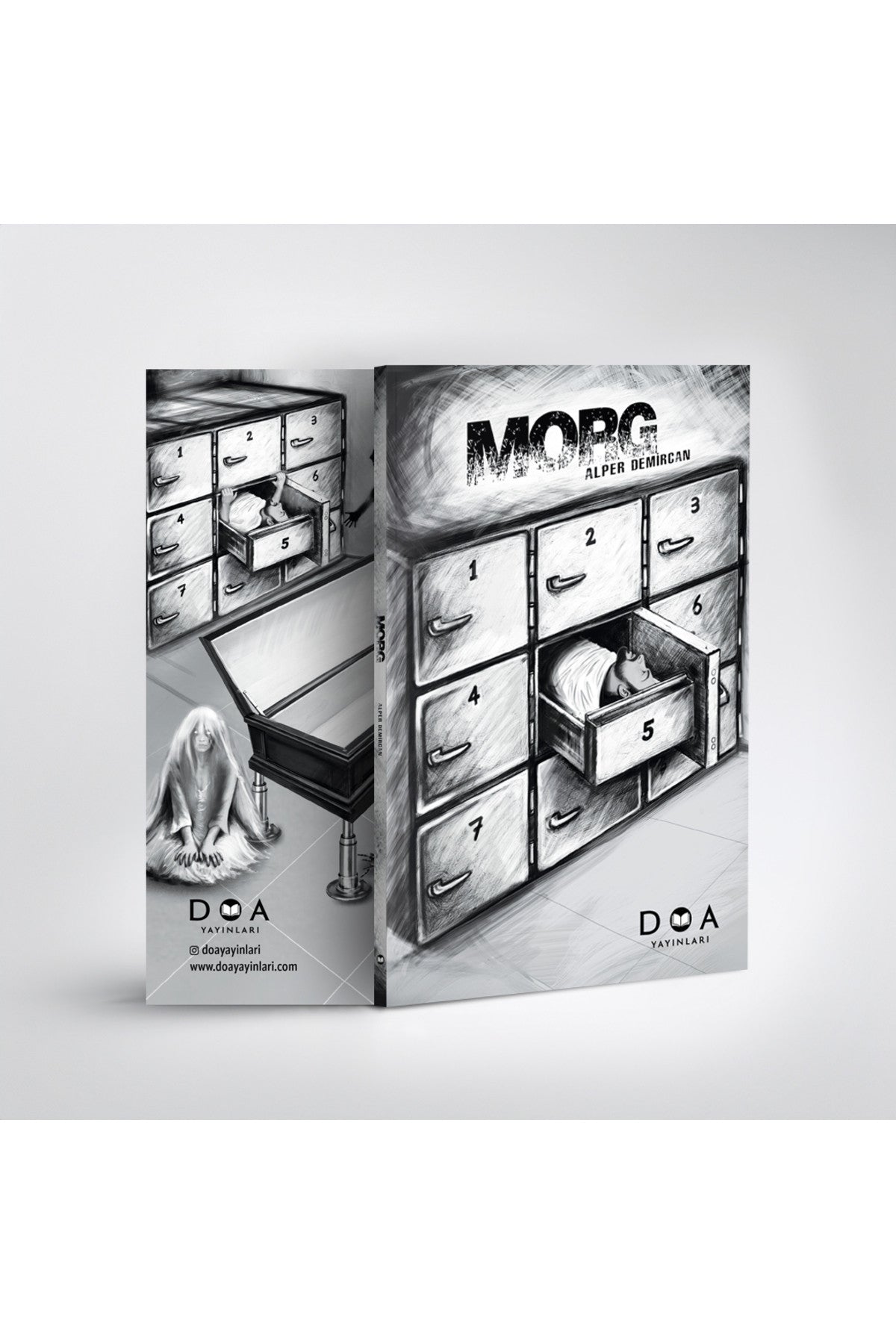 Morg - Alper Demircan kitap kapağı