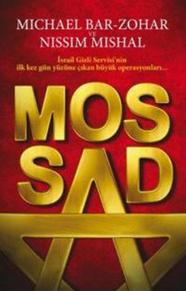 Mossad - Michael Bar-Zohar kitap kapağı