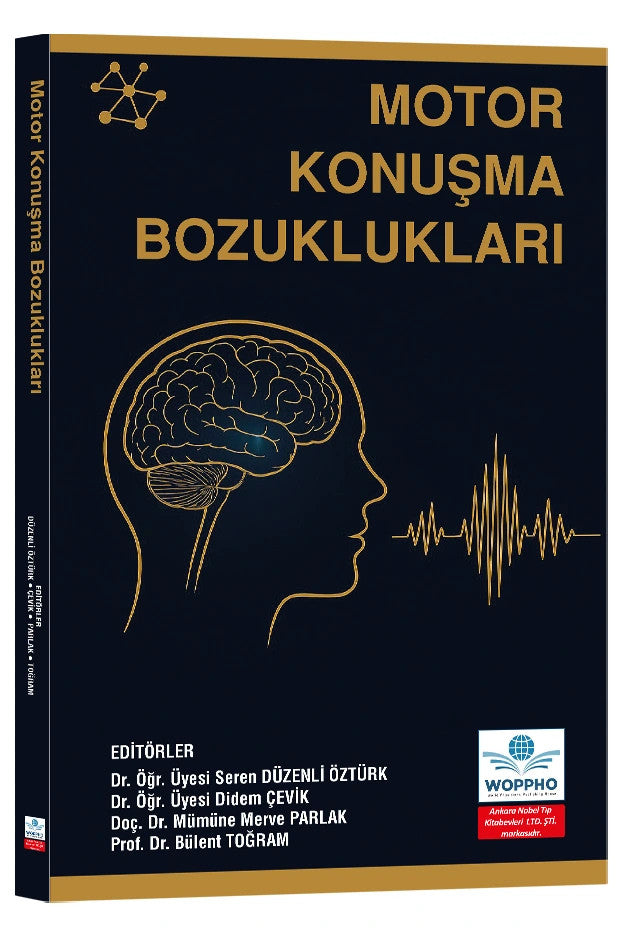 Motor Konuşma Bozuklukları kitap kapağı