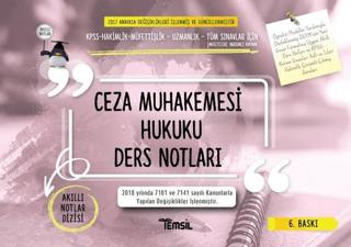 Ceza Muhakemesi Hukuku Ders Notları | Temsil Kitap (Ciltsiz) - Resim 1