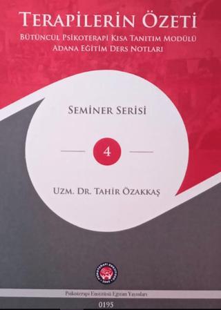 Terapilerin Özeti | Psikoterapi Enstitüsü (Ciltli) - Resim 1