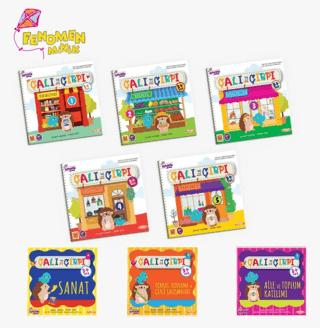 Fenomen Minik – Çalı ile Çırpı Öğrenci Seti (3+ Yaş) (8 Kitap) | Kurmay Yayınları (Ciltsiz) - Resim 1
