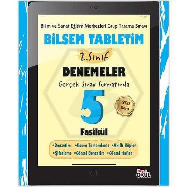 2.Sınıf Bilsem Tablet 5'li Deneme | Evrensel İletişim Yayınları (İnce Kapak) - Resim 1