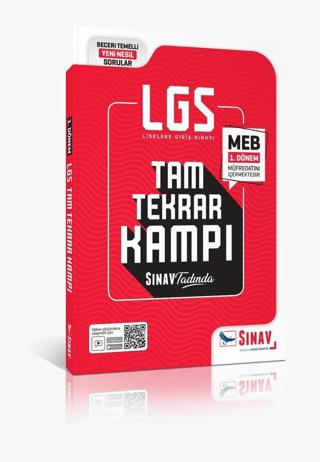 Sınav 8. Sınıf 1.Dönem Tam Tekrar Kamp Kitabı