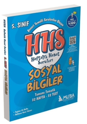 5. Sınıf Sosyal Bilgiler HHS Haftalık Hasat Soruları - Kolektif kitap kapağı