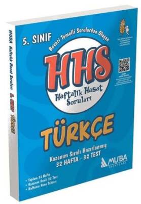 5. Sınıf Türkçe Haftalık Hasat Soruları HHS - Kolektif kitap kapağı
