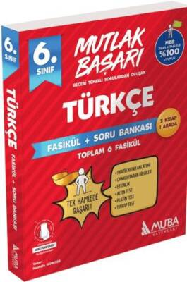 MB 6.Sınıf Türkçe Fasikül + Soru Bankası - Kolektif kitap kapağı