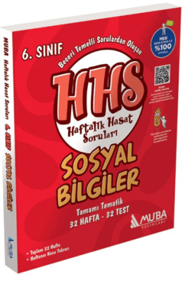 6.Sınıf Sosyal Bilgiler Haftalık Hasat Soruları (HHS) - Kolektif kitap kapağı
