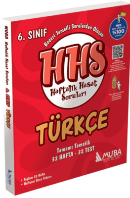 6. Sınıf Türkçe Haftalık Hasat Soruları HHS - Kolektif kitap kapağı
