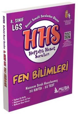8. Sınıf Fen Bilimleri Haftalık Hasat Soruları HHS - Kolektif kitap kapağı