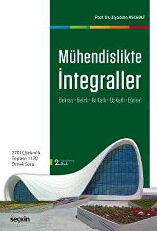 Mühendislikte İntegraller - Ziyaddin Recebli kitap kapağı