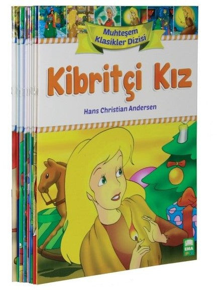 Dev Boy Muhteşem Klasikler Dizisi Renkli (10 Kitap Set) - Kolektif kitap kapağı