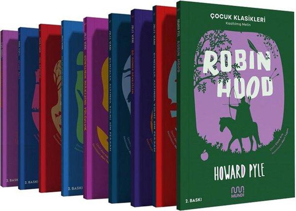 Mundi Çocuk Klasikleri Seti - 9 Kitap Takım | Can Yayınları