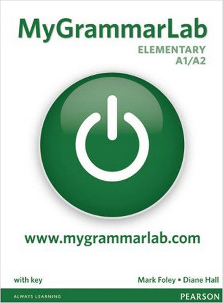 MyGrammarLab Elementary with Key and MyLab Pack (Longman Learners Grammar) - Diane Hall Hall kitap kapağı