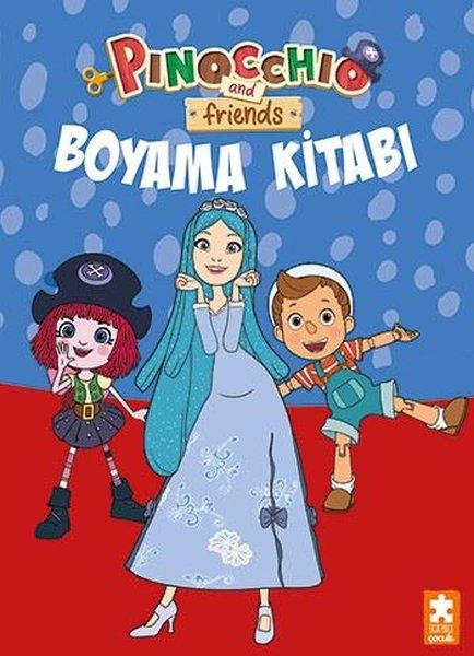 Pinocchio and Friends - Boyama Kitabı 2 | Eksik Parça Yayınları (İnce Kapak) - Resim 1