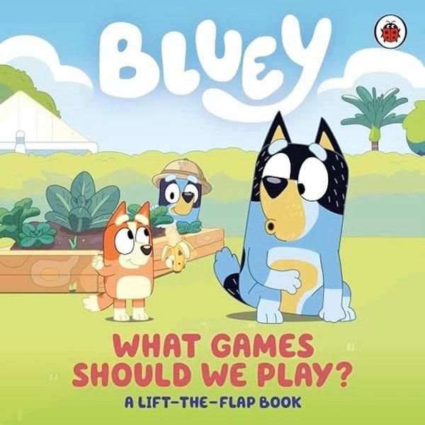 Bluey: What Games Should We Play? : A Lift-the-Flap Book | Penguin Random House Children's UK (Ciltli) - Resim 1