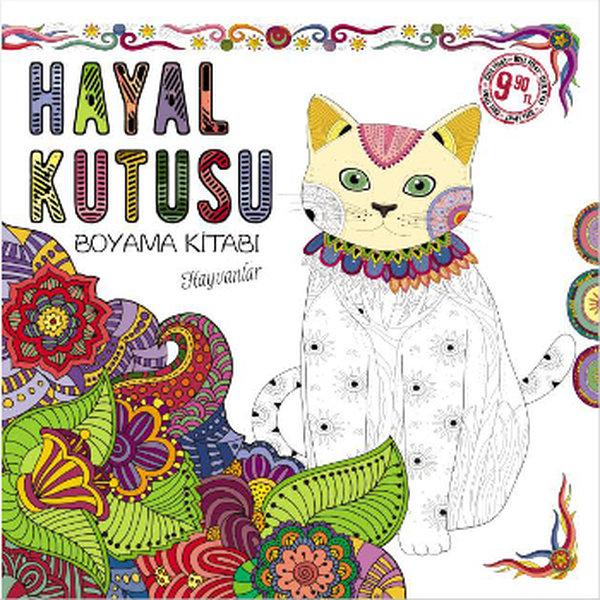 Hayal Kutusu Boyama Kitabı Hayvanlar | Eksik Parça Yayınları (İnce Kapak) - Resim 1
